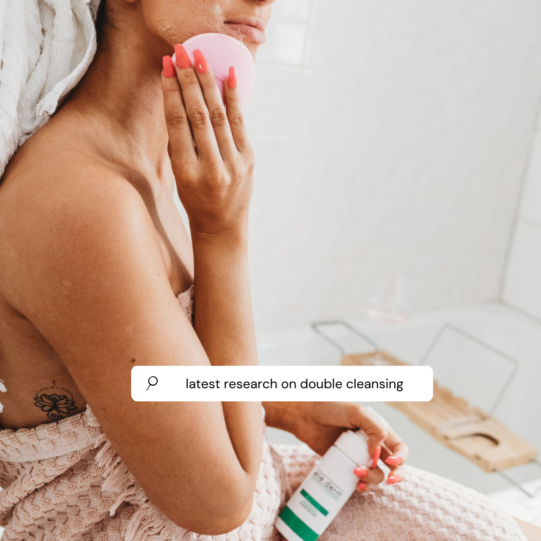What is Double Cleansing and How to Double Cleanse | ellé derm