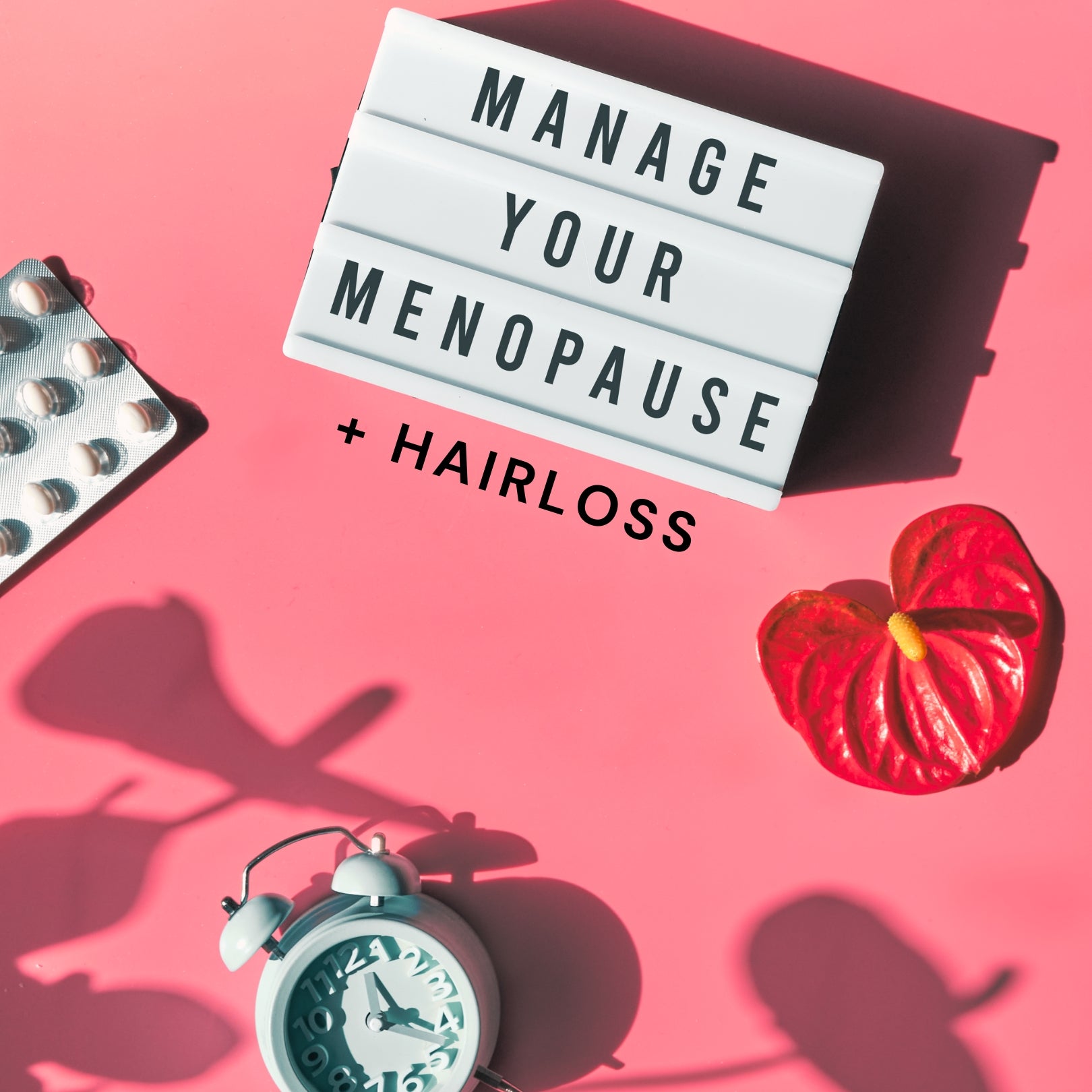 menopausal hairloss